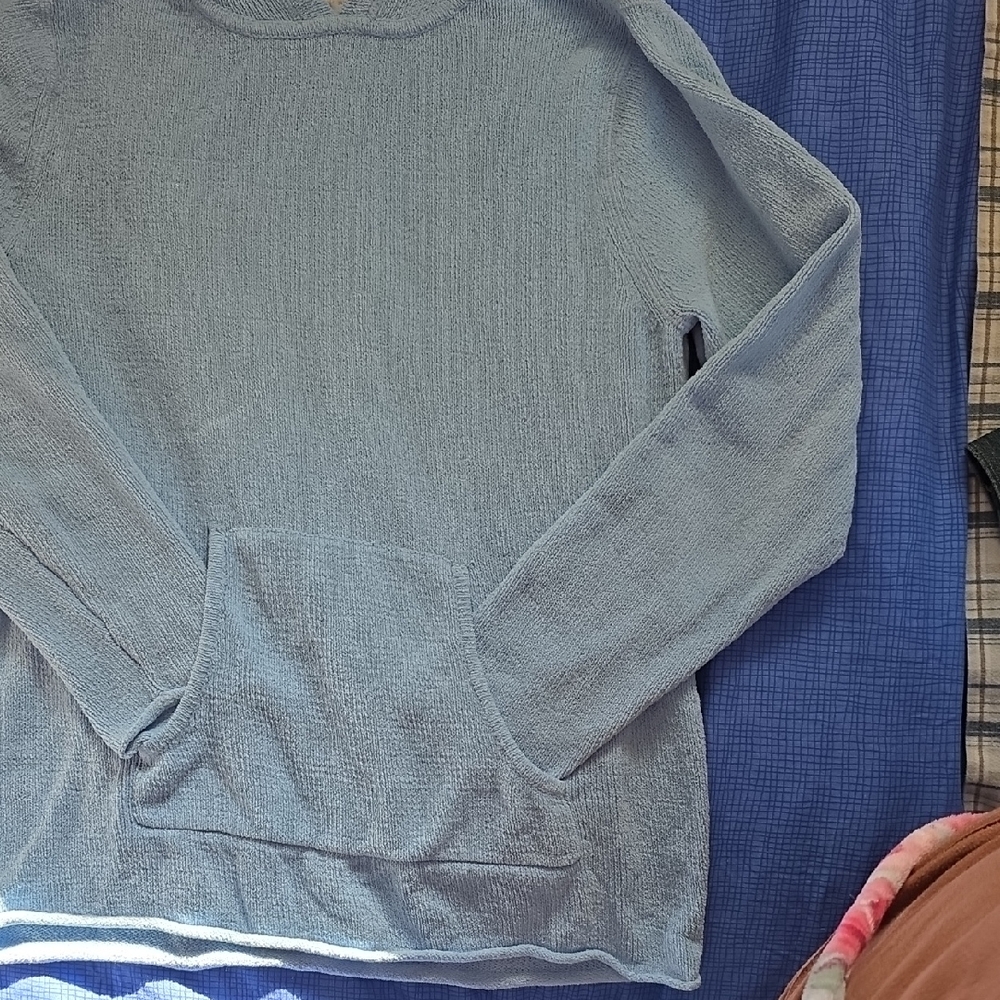Life Is Good Sky Blue Terry Hoodie